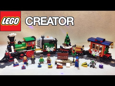 레고 크리에이터 10254 홀리데이 기차 익스퍼트 크리스마스 열차 리뷰 LEGO Creator Expert Holiday Train Review