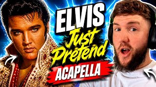 Musician Reacts to Just Pretend ACAPELLA by ELVIS PRESLEY (LIVE)