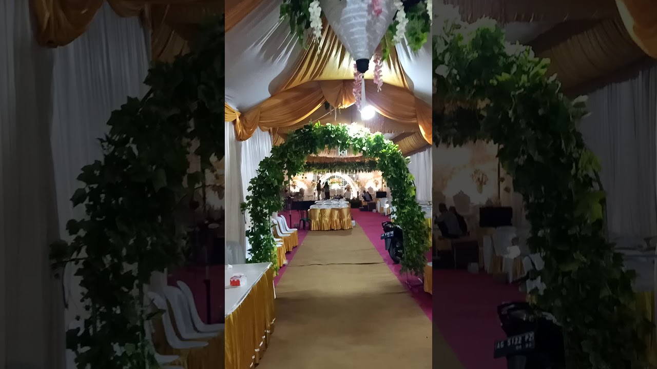  dekorasi wedding  blitar YouTube