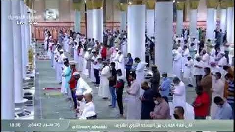 قرأء خاشع و جميل خواتيم سورة القيامة فضيلة الشيخ #صلاح_البدير من #المسجد_النبوي الشريف مغربيه