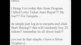 Neopian Lottery AutoBuyer