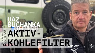 So wechselt ihr den Aktivkohlefilter beim UAZ Buchanka!