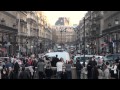 Around the Paris Opera at Rush Hour