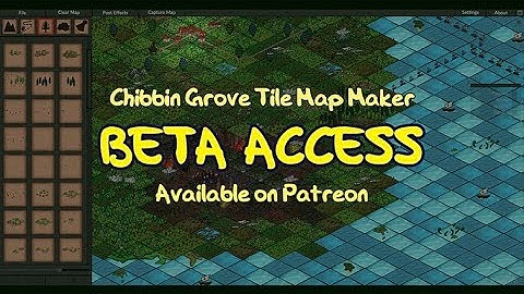 Chibbin Grove Tile Map Maker - Demo Video