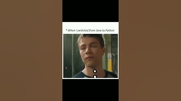 When You Switched From Java To Python 😂🤣 | Python Programmer Meme #shorts #python #meme