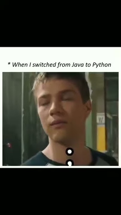 When You Switched From Java To Python 😂🤣 | Python Programmer Meme # ...
