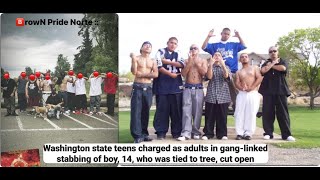 Norteno Gang Members Catch Rival Sureno LACKIN In Seattle WA: