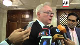 Russian Deputy FM says Iran nuclear talks "could collapse at any moment" but still hope of positive