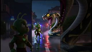 Bongo Saves His Best Friend | Bongo the Alien Becomes a Real Hero | #short #bongo #alien