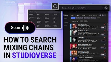 How to Search and Browse Mixing Chains in Waves StudioVerse