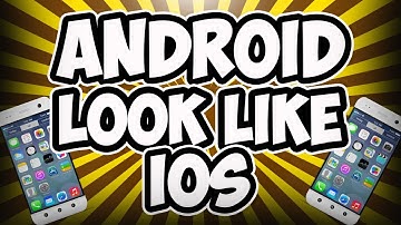 How To Make Android Look Like IOS 10 NO ROOT 100% FREE- 2017!