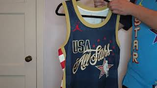 2026 Stephen Curry NBA All Star Jersey | USA Team Stripes | Jordan Brand Swingman screenshot 3