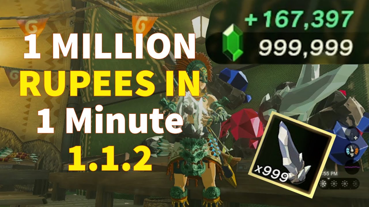 Newest Rupee Farm Glitch and Shrine Hunting in Tears of the Kingdom