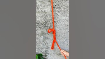 Best Rope Tension System Simple but Works Great! #knowledge #knot #interesting #rope #technique