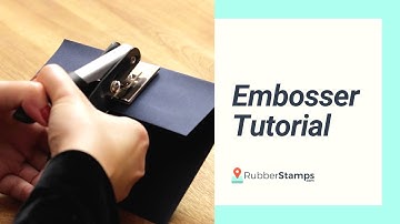 Embosser Tutorial