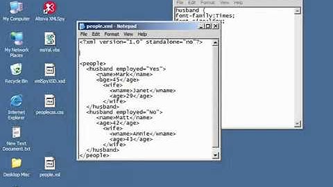 XML Tutorial   45 CSS Basics