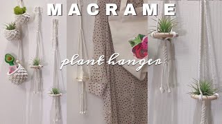 #DIY ·🌱Macrame plant hanger #5 / 마크라메 플랜트 행거