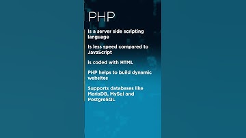 PHP Vs Javascript In One Minute | Difference Between PHP and Javascript | #Shorts | Simplilearn
