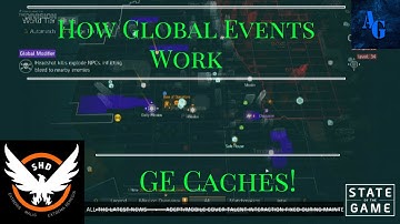 The Division - 1.7 PTS How Global Events Work + GE Caches!