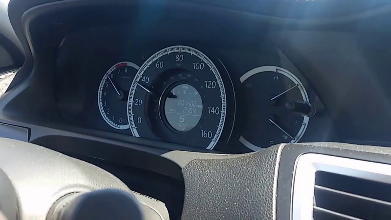 2015 honda accord 2.4 cvt 0-60 ACCELERATION Launch!! - YouTube