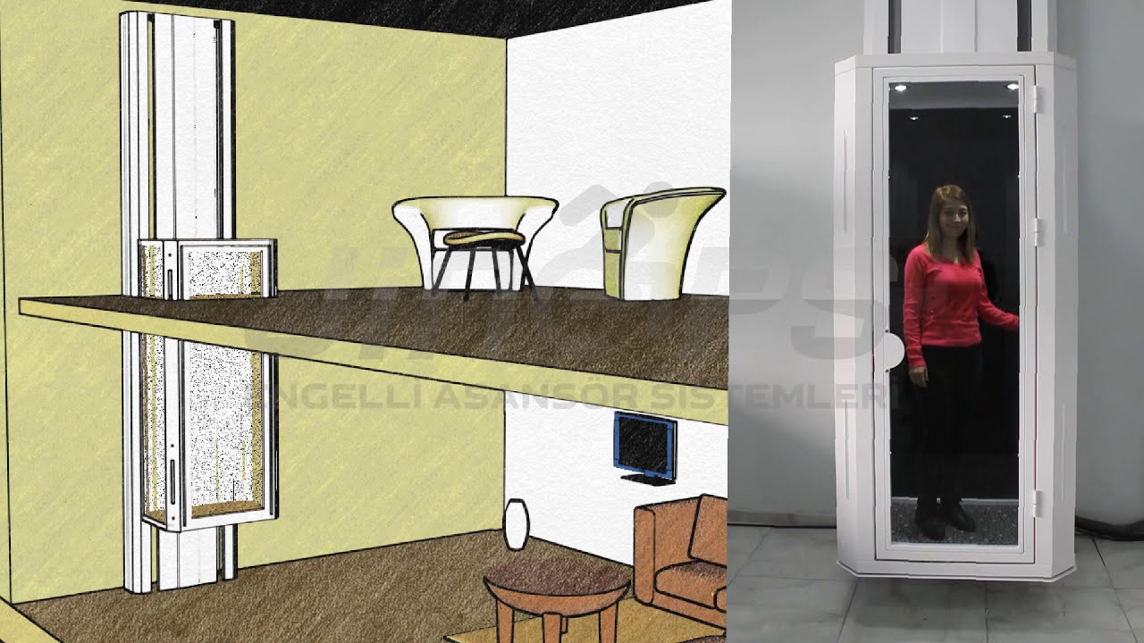 Jineps Ev Asansörü | Türkiye'de İlk ve Tek | Ev İçi Asansör Sistemi