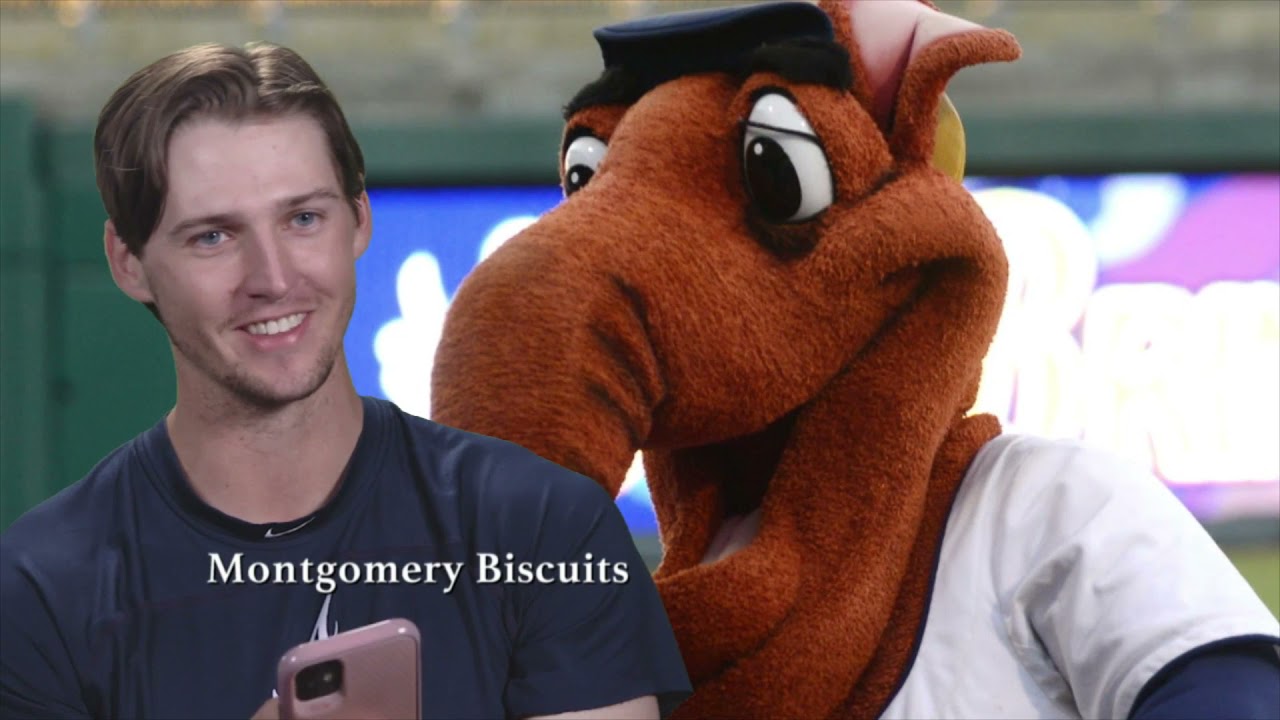 Atlanta Braves try to guess minor-league mascots 