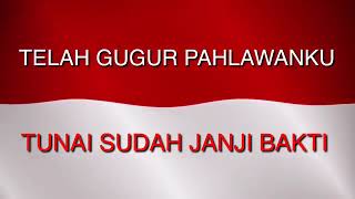 Lagu gugur bunga cipt.ismail marzuki