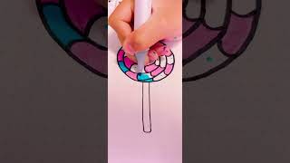 Cute transparent lollipop candy clipart #shorts #subscribetomychannel