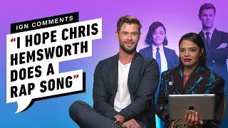 Chris Hemsworth and Tessa Thompson Respond to IGN Comments