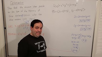 Multivariable Calculus -- Optimization
