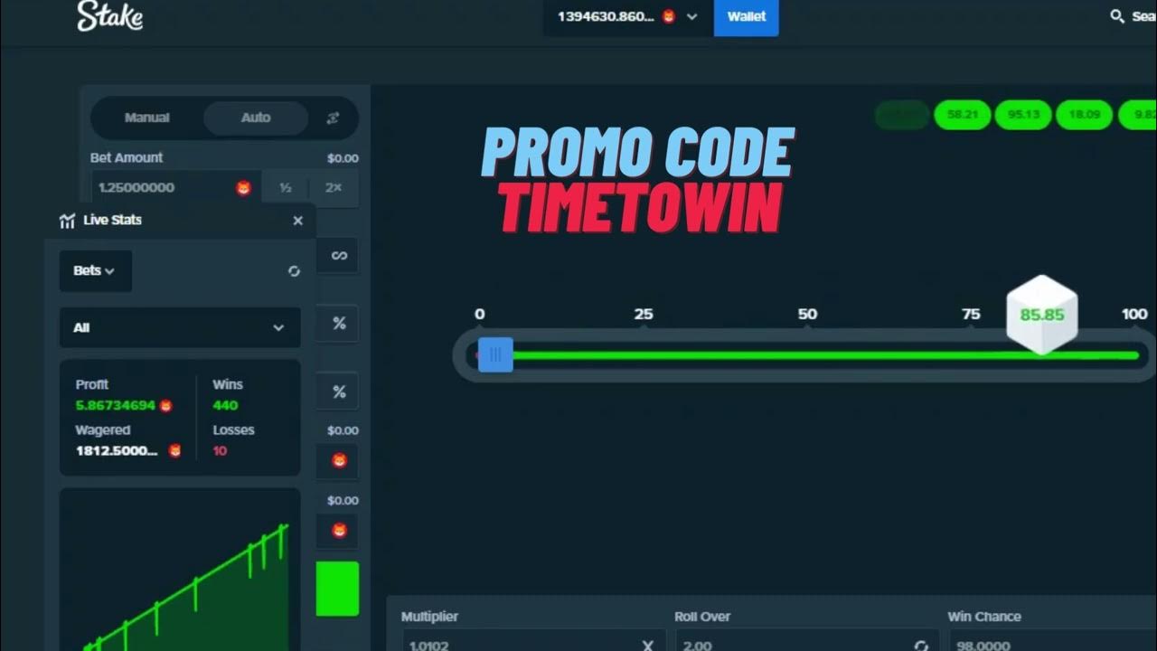NEW PROFITABLE STAKE DICE STRATEGY! #timetowin #dicestrategy - YouTube