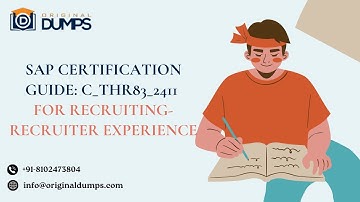 Sample Questions for C_THR83_2411 - SAP SuccessFactors Recruiting: Recruiter Experience Exam