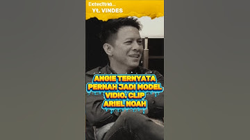Enzie ternyata pernah jadi model vidio  clip Ariel Noah