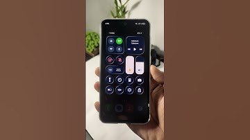 iOS 26 Liquid Glass Control Center On Samsung One UI 7 #oneui7 #ios26 #samsung #apple #ytshirts