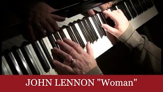 Video thumbnail of "Woman - John Lennon (with sheets)"