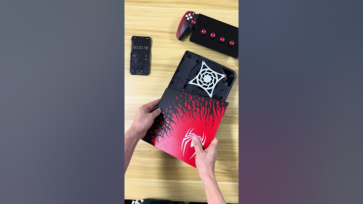 How Long to Replace a Spider-Man Faceplate on PS5 Slim #gaming #playstation #ps5 #ps5faceplate