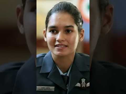 Lieutenant Flying Officer 🇮🇳 avani Chaturvedi 🇮🇳 indian air force status video