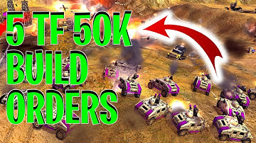 5 TF 50K Build Orders You Need to Know [Beginner Guide]