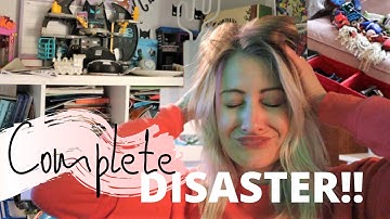HUGE Declutter and Organise With Me!! Complete Disaster Pre Christmas Clear Out!! Minimalism Series.