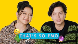 Cole Sprouse Stresses Lana Condor Out During This Acting Challenge | That's So Emo | Cosmopolitan