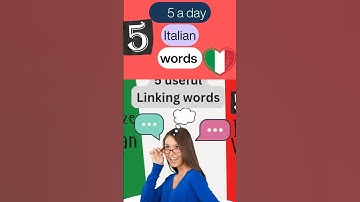 Boost Your Italian: Master 5 Essential Linking Words!