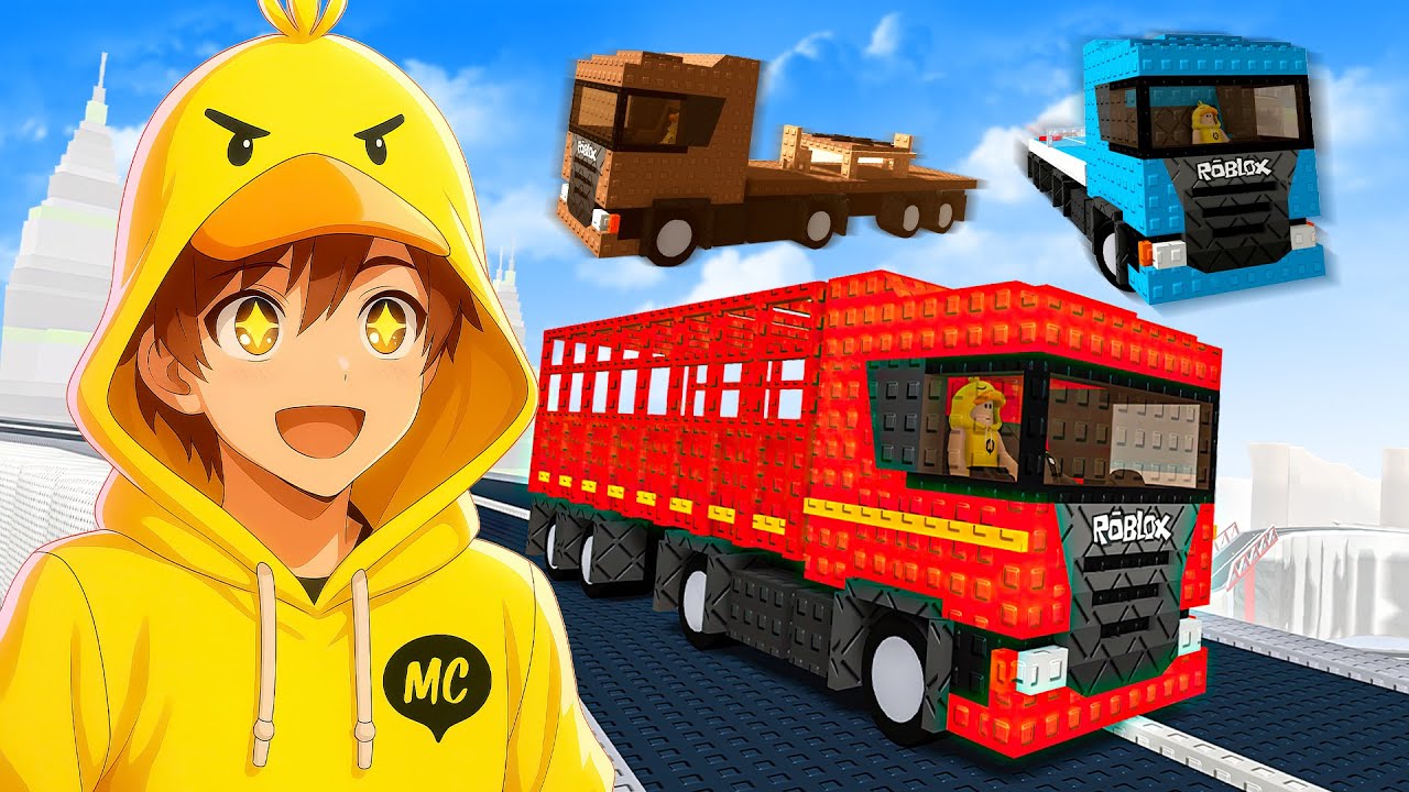 WOW!! Gacha TRUK Keren Melewati Jalanan Sulit!! - Roblox Truck RNG