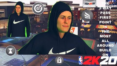 the speedboosting 2 way pass first point is the most all around build on nba 2k20