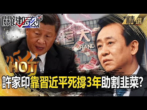 【磨刀向富豪】許家印靠習近平死撐3年「恒大絕不能倒」？！昔助中共割韭菜...今負債10兆慘被捕！-劉寶傑 黃世聰 吳子嘉 呂國禎 姚惠珍【精選回顧】