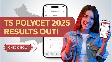 TS POLYCET 2025 Results Released LIVE | Check Your Rank & Download Rank Card Now!