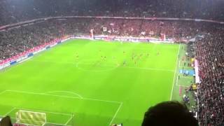 01.11.14 München - Dortmund 2:1 Allianz Arena Robben goal!!! ⚽