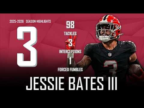Jessie Bates III || 2025-2026 Atlanta Falcons Highlights