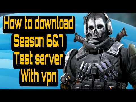 How to Download season six and seven test server from reddit with VPN #gaming #codm #codmobileclips
