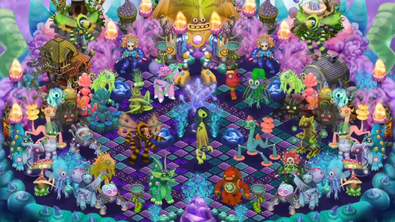 My Singing Monsters Ethereal Island Full Song - YouTube