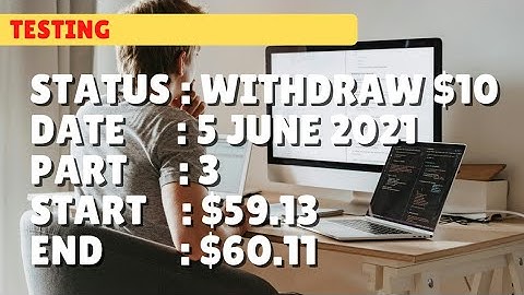$60.11 WITHDRAW $10 | 5 june 21 part 3 | Free Binary Bot Deriv Simple Strategy Trading Profitable
